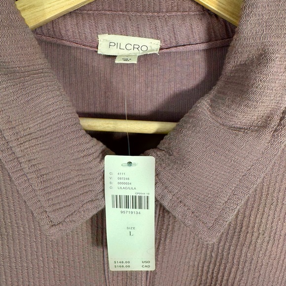 Anthropologie Pilcro Duster Shacket in Lilac Large - Picture 10 of 12